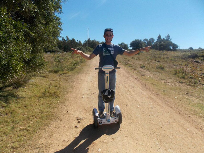 Airwheel, auto-bilanciamento scooter